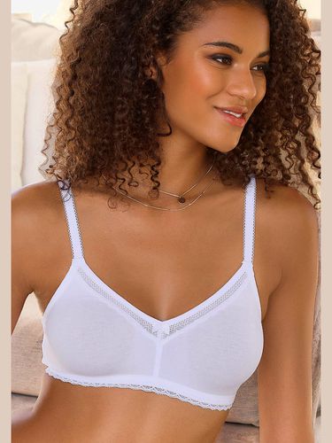 Soutien-gorge doux bralette (sans garnissage) en coton doux pour tous les jours - Nuance - Modalova