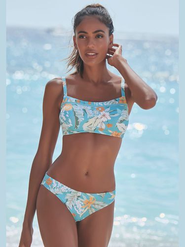 Haut de bikini bustier imprimé tropical tendance - Sunseeker - Modalova