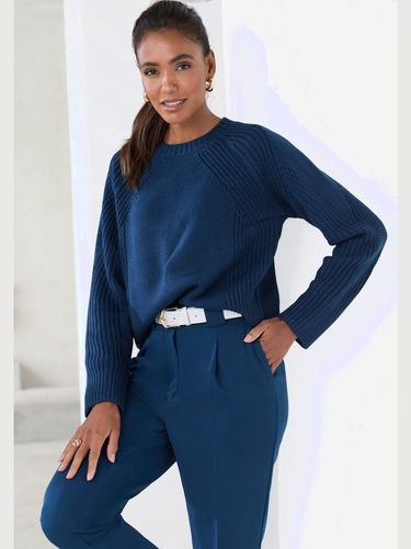 Pull en tricot encolure ronde - LASCANA - Modalova