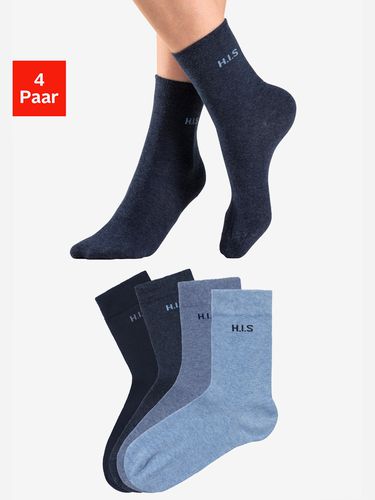 Chaussettes bords-côtes non irritants - - H.I.S - Modalova