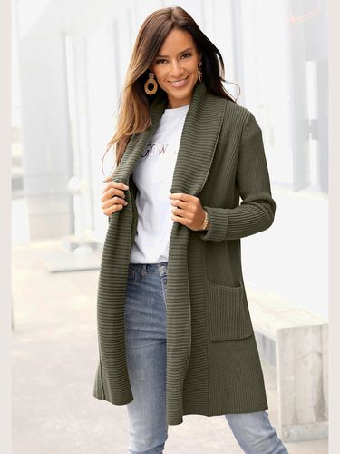 Longue veste en tricot en grosses mailles - LASCANA - Modalova