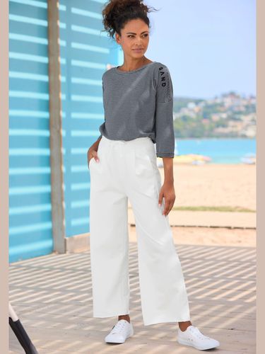Pantalon molletonné ceinture avec coulisse - Elbsand - Modalova