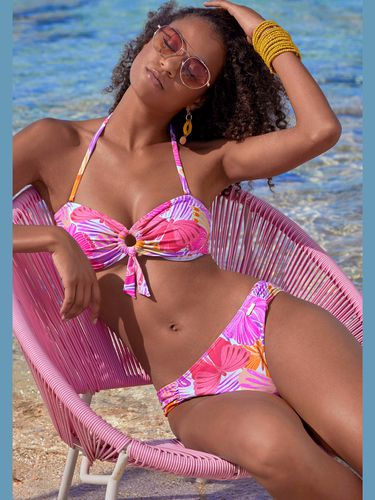 Haut de maillot de bain bandeau motif papillons – chaque pièce est unique - - Sunseeker - Modalova