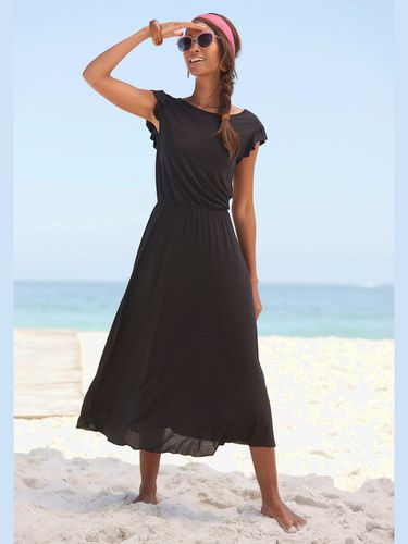 Robe mi-longue encolure ronde - Beachtime - Modalova