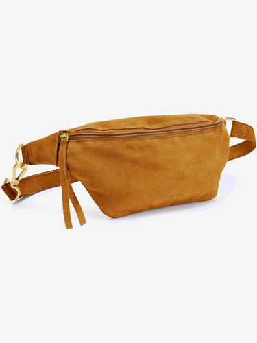 Sac banane sac à bandoulière doux en cuir de qualité - Elbsand - Modalova