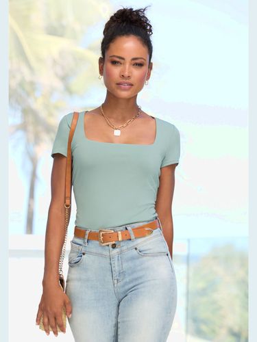 T-shirt doublure devant - LASCANA - Modalova