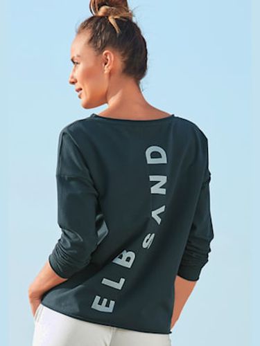 Sweat-shirt encolure avec bord ouvert - Elbsand - Modalova