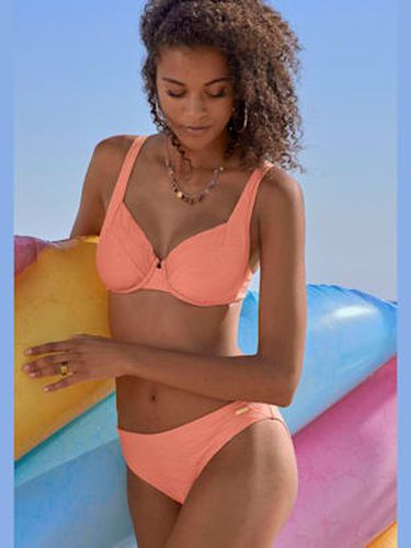 Haut de maillot de bain à armatures matière structurée aux couleurs tendances - Sunseeker - Modalova