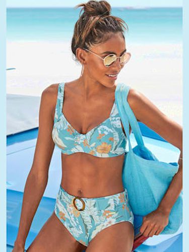 Haut de maillot de bain à armatures imprimé tropical tendance - Sunseeker - Modalova