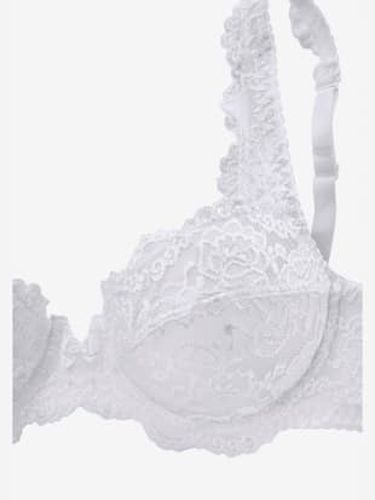 Soutien-gorge en dentelle avec armatures - petite fleur - Modalova