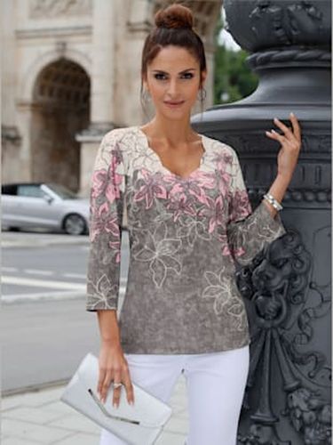 T-shirt imprimé qualité structurée facile d'entretien - Fair Lady - Modalova