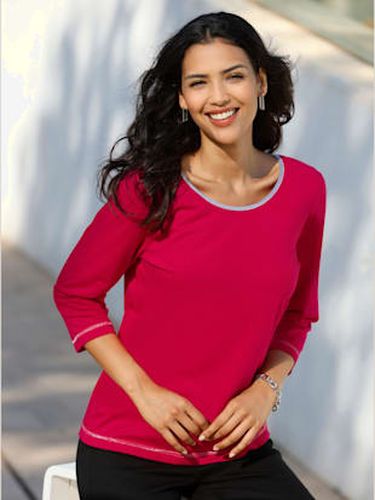 T-shirt à manches 3/4 imprimé transfert couleur argenté - Witt - Modalova