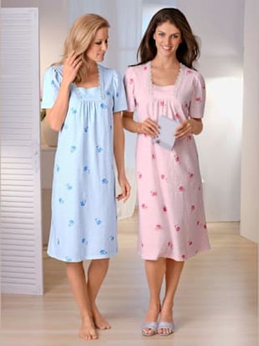 Chemises de nuit à manches longues jersey fin - Ascafa - Modalova