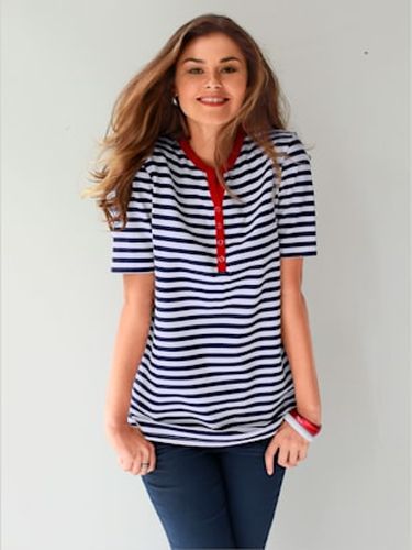 T-shirt à manches courtes rayures marines - Witt - Modalova