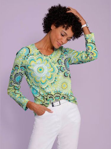 T-shirt à encolure ronde motif coloré - Witt - Modalova