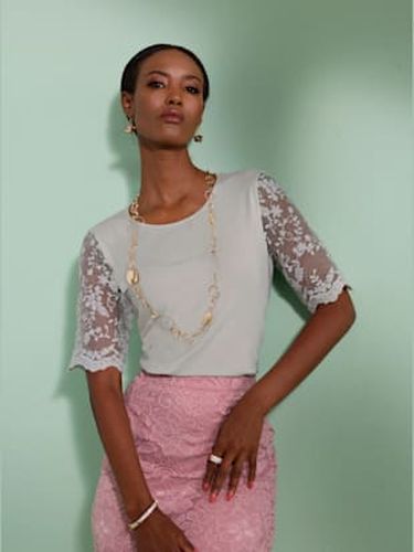T-shirt à manches courtes viscose - Creation L - Modalova