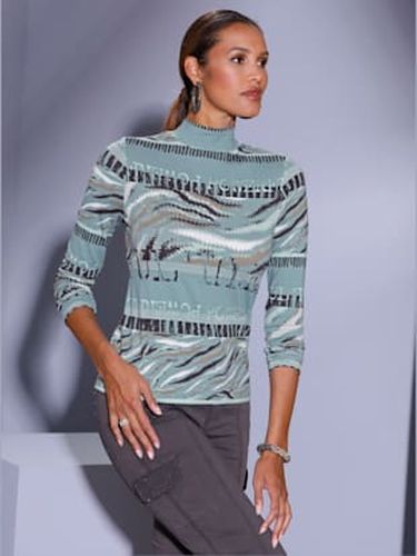 T-shirt à col montant viscose - Creation L - Modalova