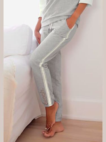Pantalon détente short molletonné avec bandes aspect crochet - Bench. - Modalova