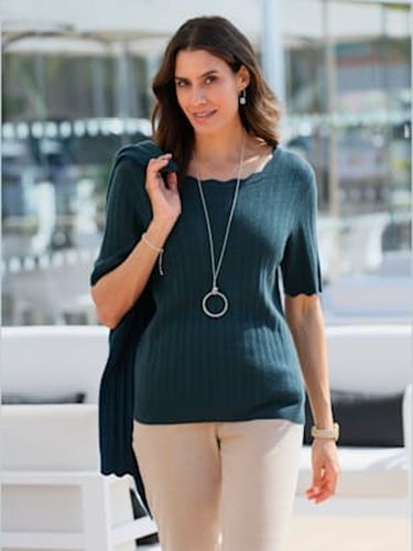 Veste en tricot ajouré mélange de matériaux de qualité avec viscose, laine vierge (mérinos) et cachemire - Witt - Modalova