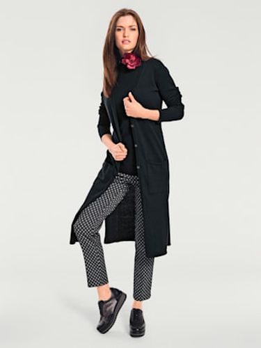 Veste longue en tricot look tendance - Linea Tesini - Modalova