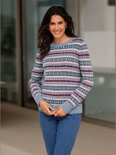 Pull jacquard 5% laine mérinos - Witt - Modalova