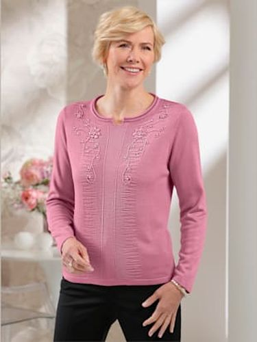 Pull encolure ronde applications florales - Witt - Modalova