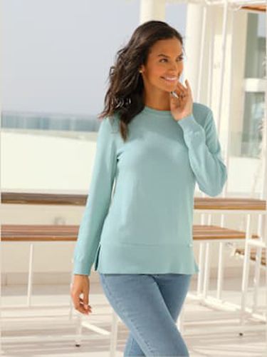 Pull col rond 50% coton - Collection L - Modalova