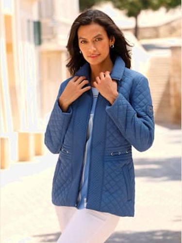 Doudoune mélange de motifs matelassés - Collection L - Modalova