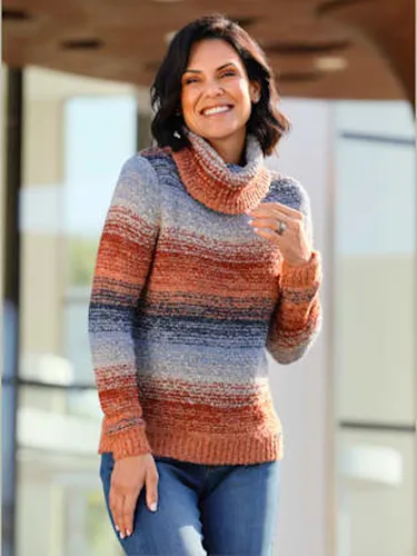 Pull à col roulé qualité ultra-douce - Collection L - Modalova