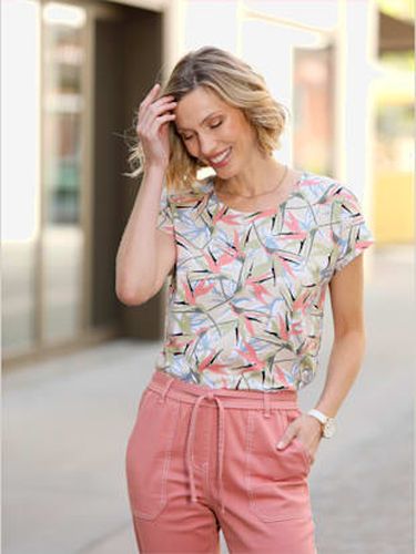 T-shirt imprimé 50% coton et 50% modal - Witt - Modalova