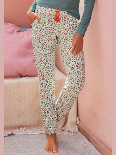 Pantalon de nuit pantalon de pyjama fantaisie avec imprimé floral - LASCANA - Modalova