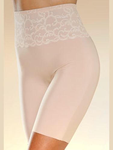 Slips modelants panty long féminin et modelant avec large ceinture en dentelle - LASCANA - Modalova