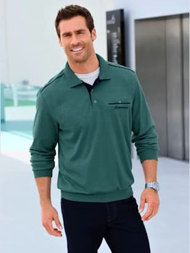 Sweat-shirt col polo boutonné - Catamaran - Modalova