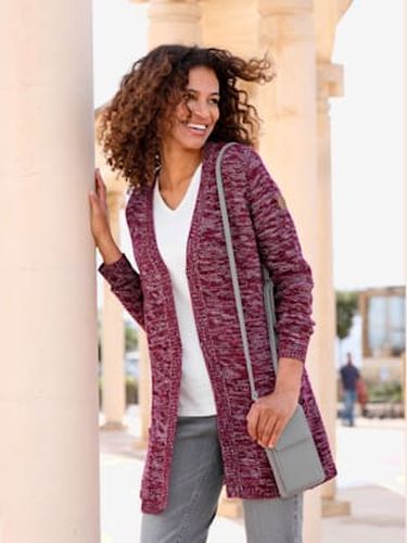 Veste en tricot 54% coton - Collection L - Modalova