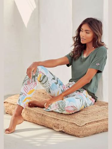 Pyjama avec motif tropical - Vivance Dreams - Modalova