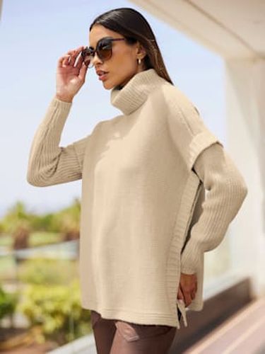 Pull à col roulé mélange de tricots moderne - Witt - Modalova