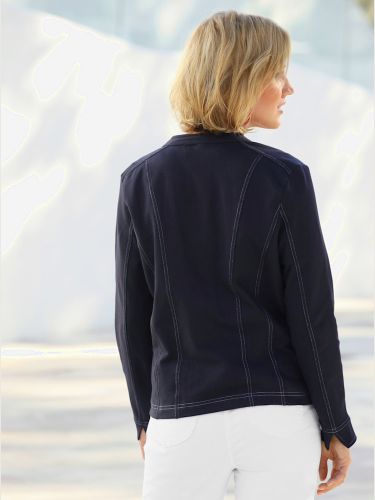 Veste estivale féminine à glissière - Collection L - Modalova