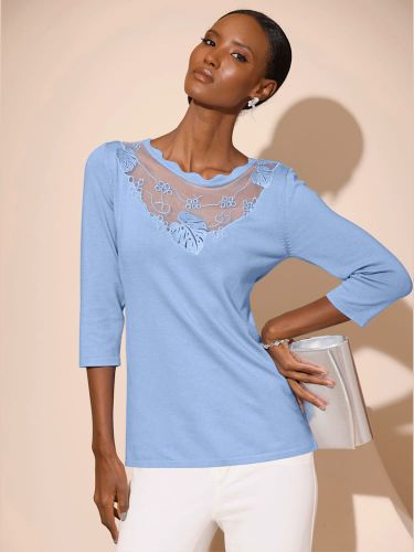 Pull en tricot fin très agréable à porter - Creation L - Modalova