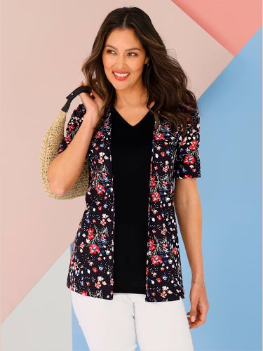 T-shirt 2 en 1 100% viscose - Witt - Modalova