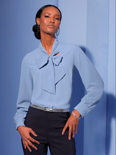 Chemisier lavallière lavallière tendance - Creation L - Modalova