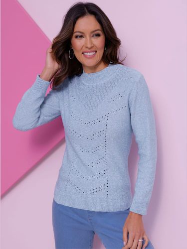 Pull à manches longues 50% coton - Witt - Modalova