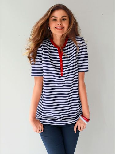 T-shirt à manches courtes rayures marines - Witt - Modalova