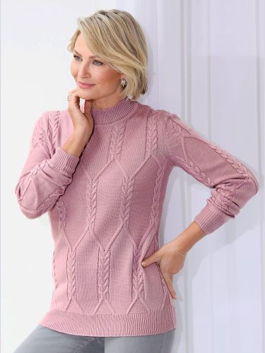 Pull à manches longues col montant chaud - Witt - Modalova