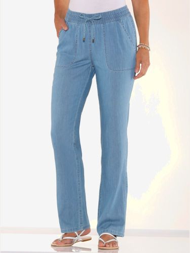 Jean ceinture smockée - Witt - Modalova