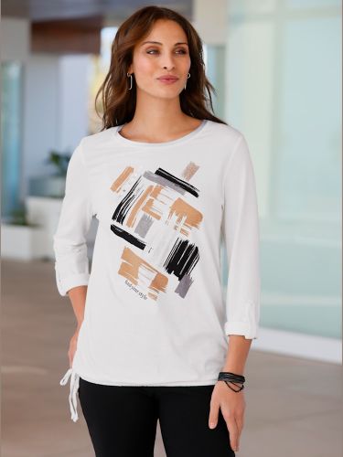 T-shirt imprimé 50% coton et 50% modal - Witt - Modalova