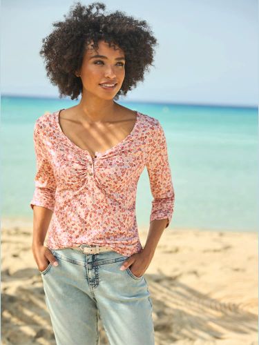 T-shirt imprimé imprimé mille fleurs - Witt - Modalova