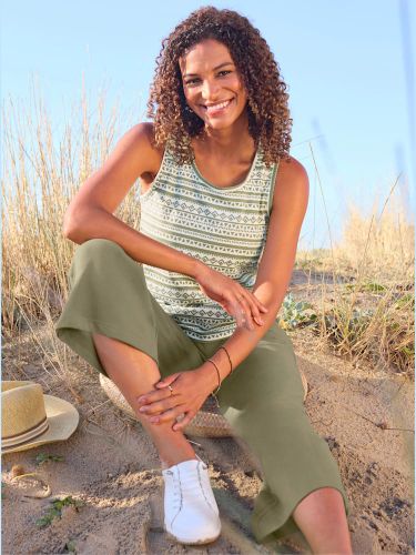 Débardeur pur coton - Collection L - Modalova