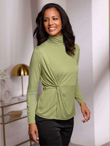 T-shirt à col montant viscose - Fair Lady - Modalova