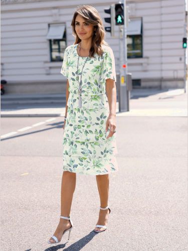 Robe imprimée qualité tissée - Fair Lady - Modalova