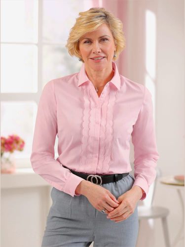 Chemisier à manches longues avec coton - Witt - Modalova